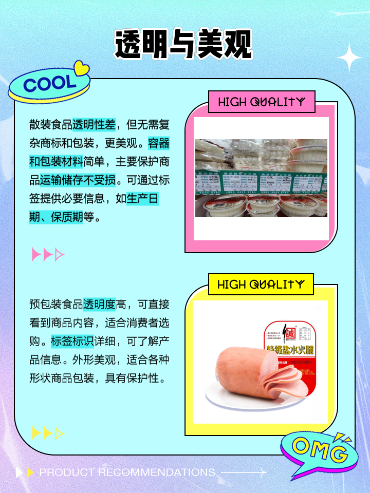 散装食品与预包装食品 区别与销售解析